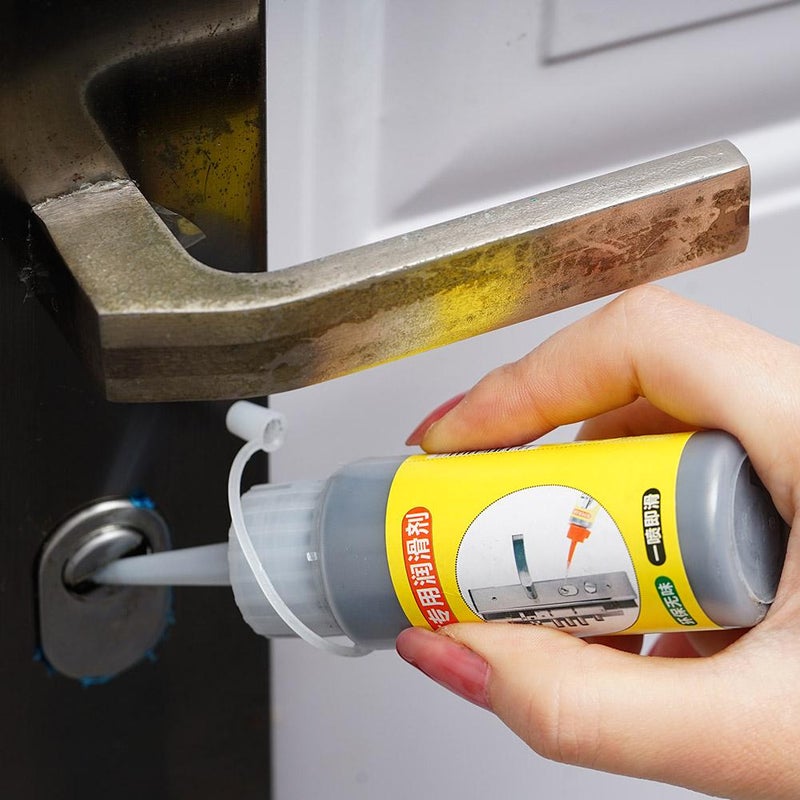 Lock Cylinder Graphite Lubricant Powder, 60ml Graphite Long-Lasting Lubricant with No Dust, Graphite Lock Lubricant, Graphite Powder for Window Guides, Keys, Door Guides, Car Locks - Image 3